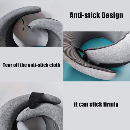 Ergonomic Memory Foam Travel Pillow