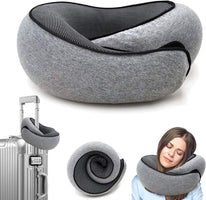 Ergonomic Memory Foam Travel Pillow