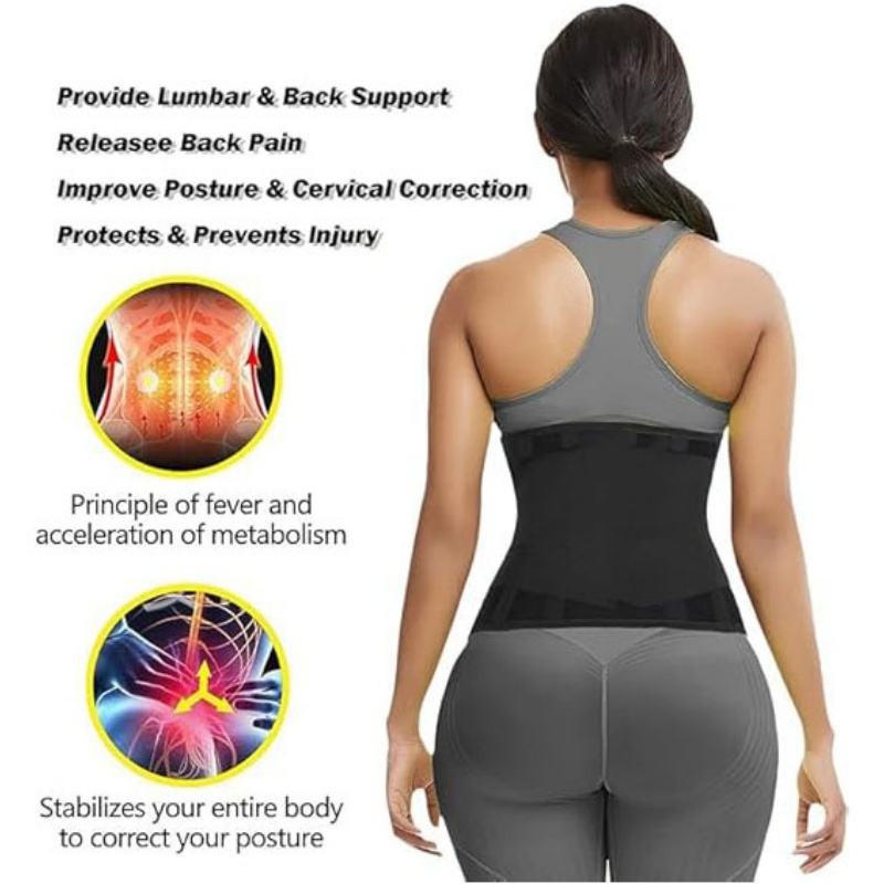 Cinta Modeladora Térmica de Suporte Lombar