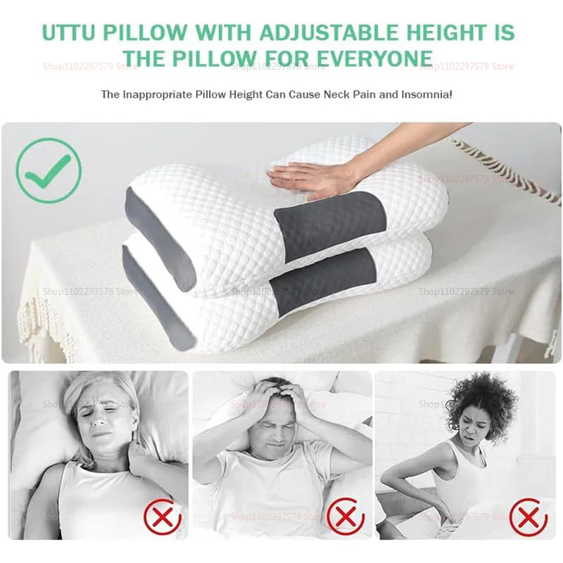 Almohada Cervical Premium para Dormir Mejor y Cuidar tu Postura