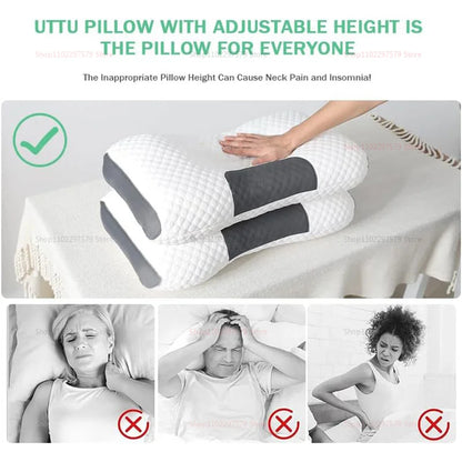 Almohada Cervical Premium para Dormir Mejor y Cuidar tu Postura