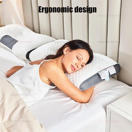 Almohada Cervical Premium para Dormir Mejor y Cuidar tu Postura